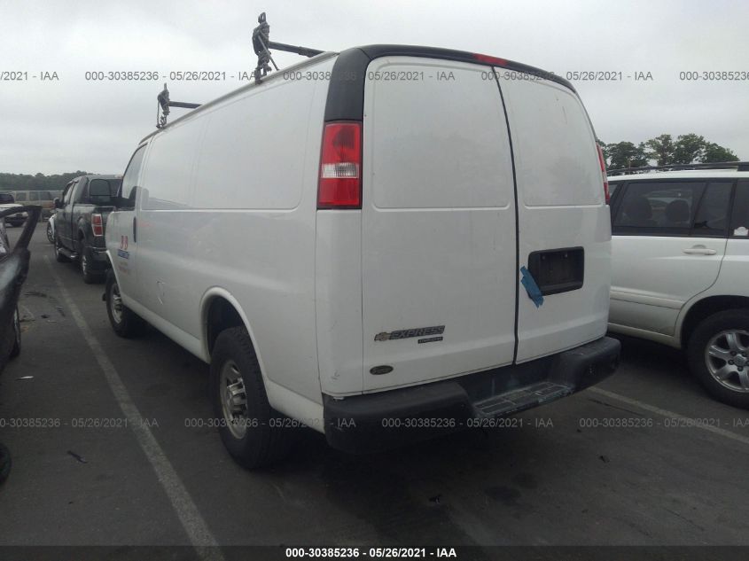 2015 CHEVROLET EXPRESS CARGO VAN 1GCWGFCF6F1281569