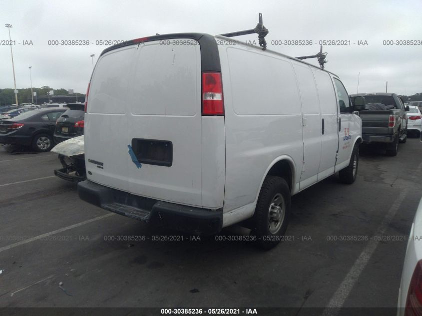 2015 CHEVROLET EXPRESS CARGO VAN 1GCWGFCF6F1281569