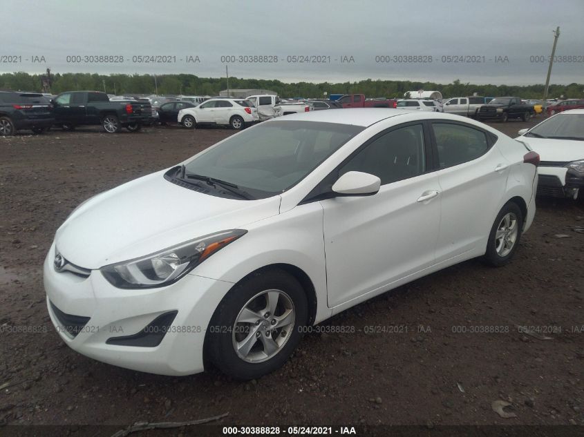 2015 HYUNDAI ELANTRA SE 5NPDH4AE5FH651342