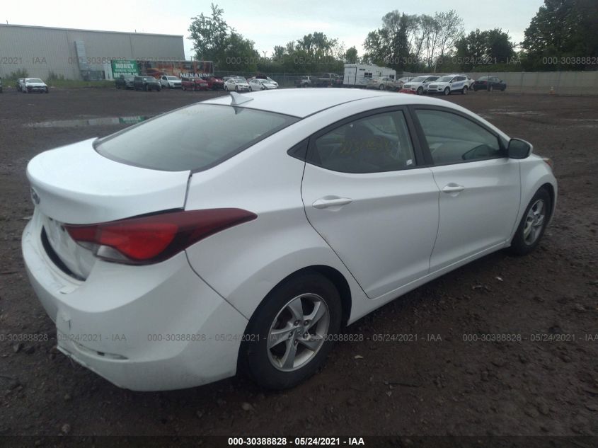 2015 HYUNDAI ELANTRA SE 5NPDH4AE5FH651342