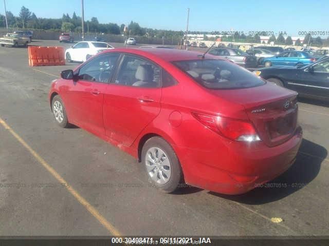 2015 HYUNDAI ACCENT GLS KMHCT4AE7FU884442