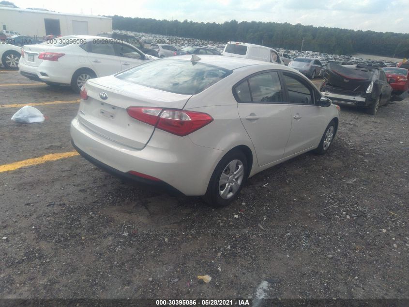 2015 KIA FORTE LX KNAFK4A64F5286281
