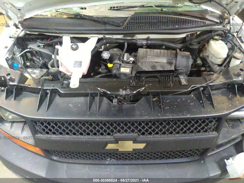 2014 CHEVROLET EXPRESS CARGO VAN 1GCSGAF43E1124253