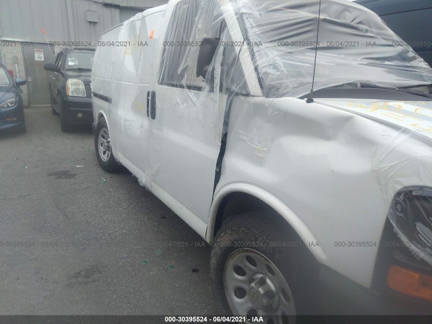 2014 CHEVROLET EXPRESS CARGO VAN 1GCSGAF43E1124253