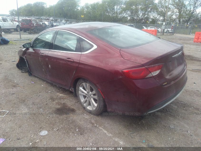 2015 CHRYSLER 200 LIMITED - 1C3CCCAB0FN691312