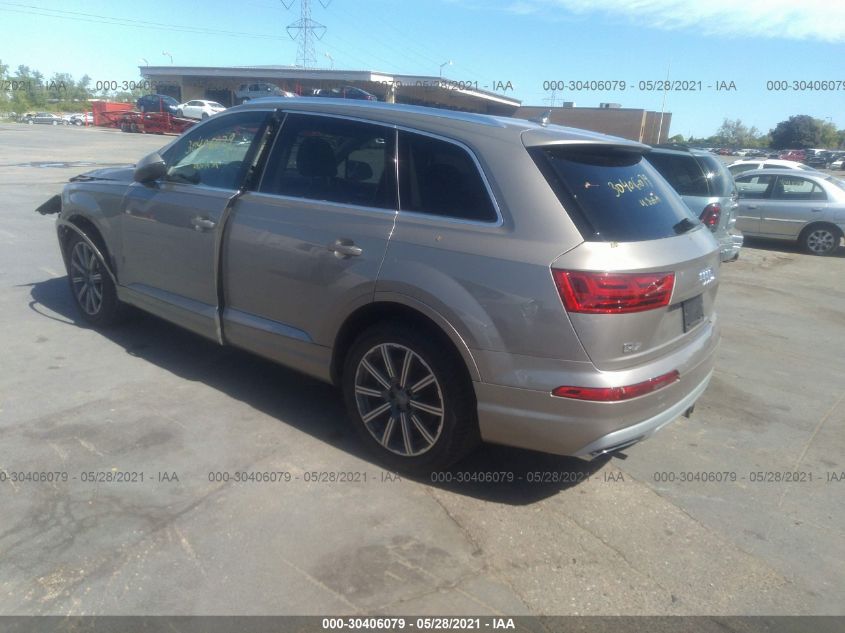 2017 AUDI Q7 PRESTIGE WA1VAAF79HD010148