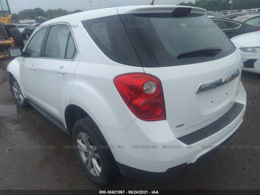 2013 CHEVROLET EQUINOX LS 2GNFLCEK4D6198910