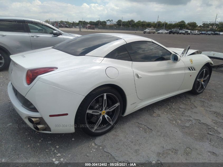 2013 FERRARI CALIFORNIA ZFF65TJA9D0195298