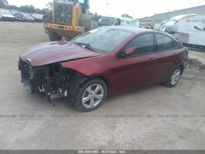 2015 DODGE DART SXT 1C3CDFBB0FD277210
