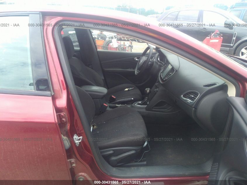 2015 DODGE DART SXT 1C3CDFBB0FD277210