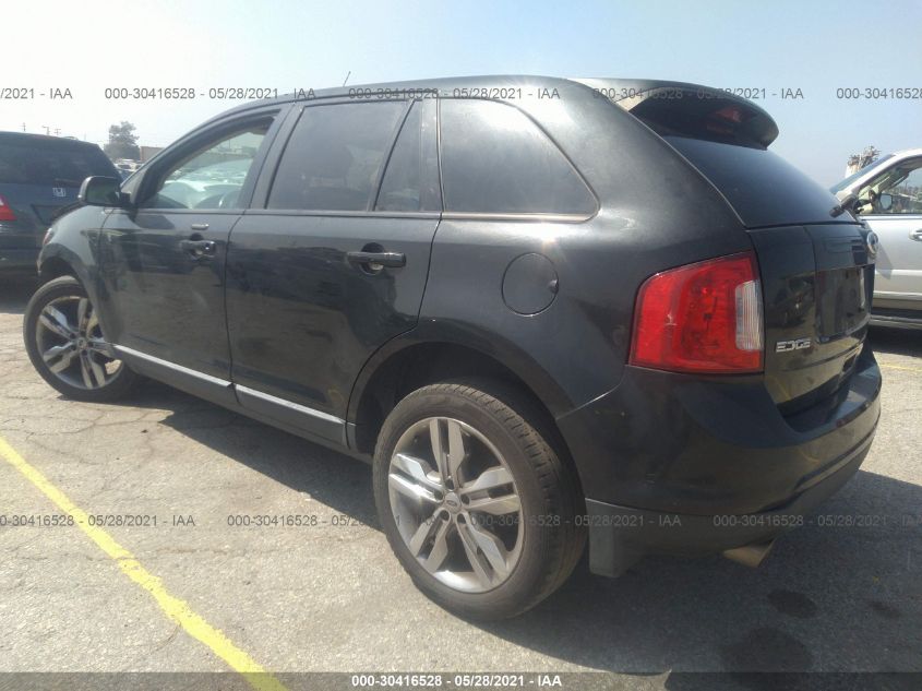 2013 FORD EDGE SEL 2FMDK3JC4DBE03730