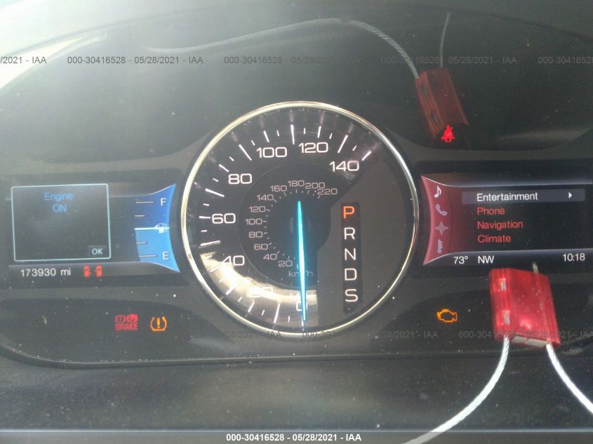 2013 FORD EDGE SEL 2FMDK3JC4DBE03730