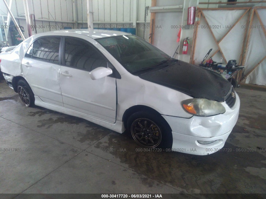 Toyota Corolla 07 Vin 2t1br32e17c7923 Lot Free Car History