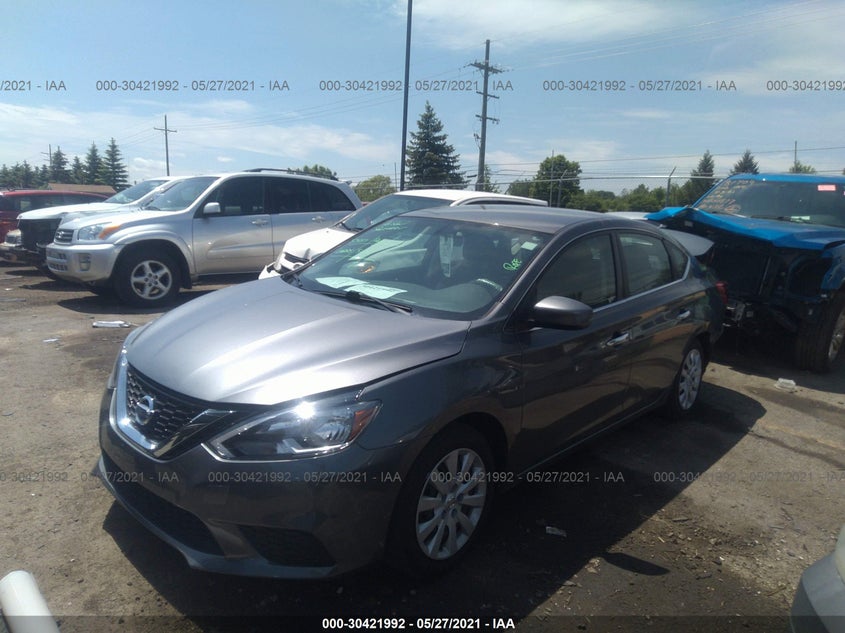2017 NISSAN SENTRA VIN: 3N1AB7AP2HL662750