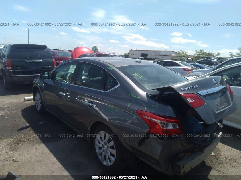 2017 NISSAN SENTRA VIN: 3N1AB7AP2HL662750