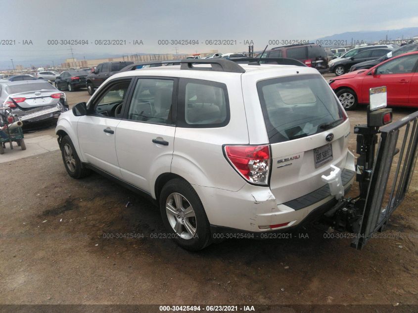 2013 SUBARU FORESTER 2.5X JF2SHABC0DH420929