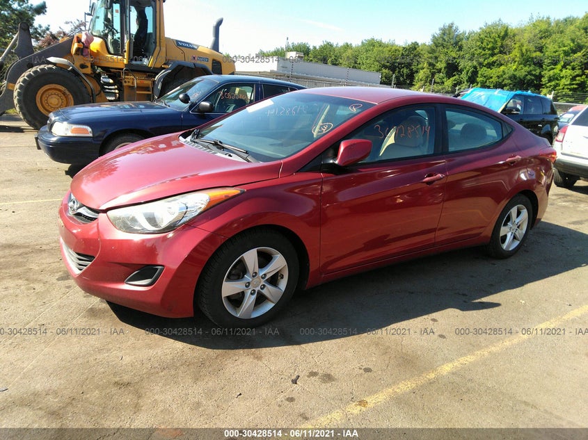 2013 HYUNDAI ELANTRA VIN: 5NPDH4AE4DH366998