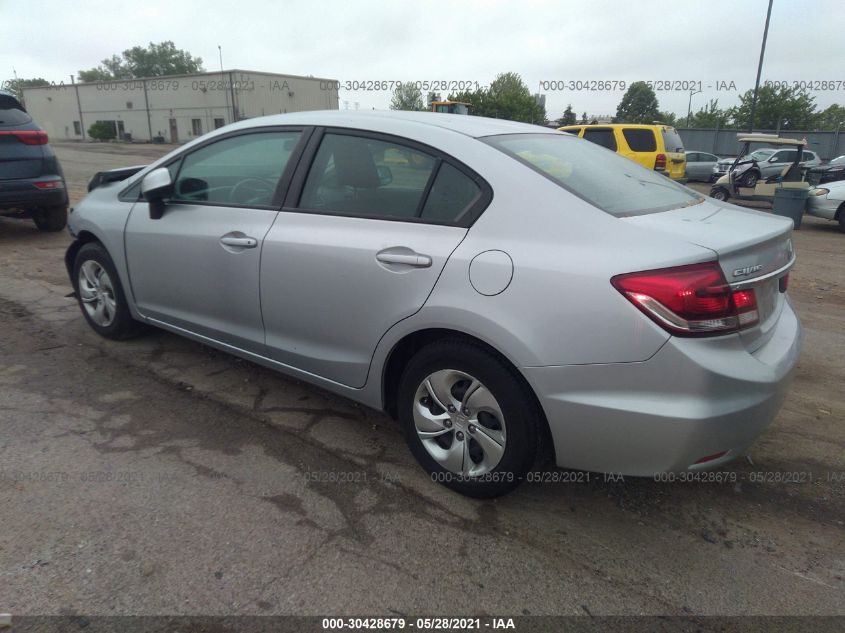 2013 HONDA CIVIC LX 2HGFB2F54DH556835