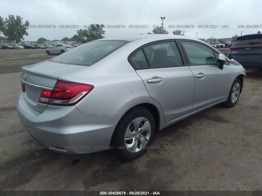 2013 HONDA CIVIC LX 2HGFB2F54DH556835