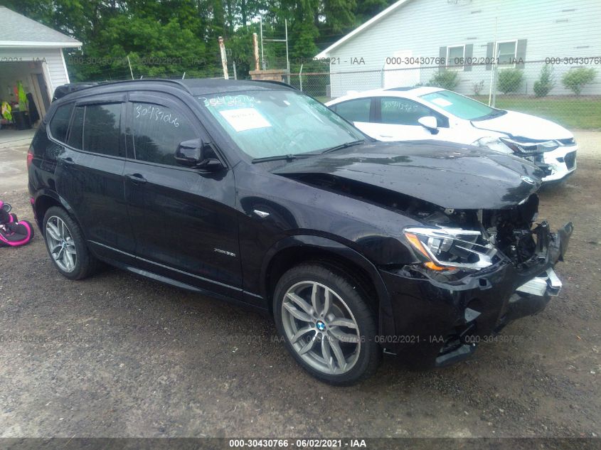 5UXWX7C5XH0U39738 2017 BMW X3, photo no. 1