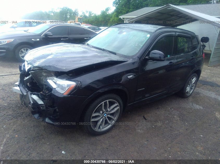 5UXWX7C5XH0U39738 2017 BMW X3, photo no. 2