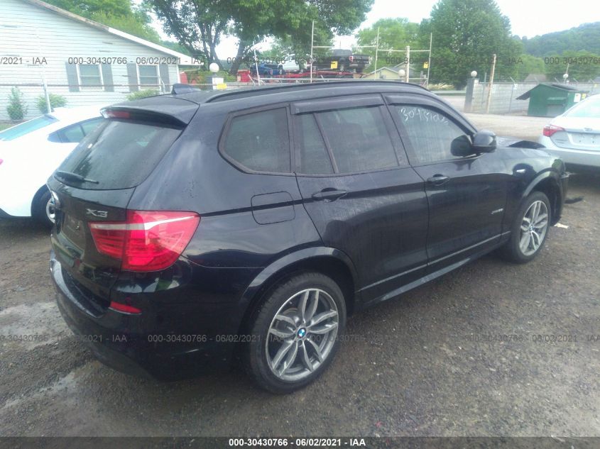 5UXWX7C5XH0U39738 2017 BMW X3, photo no. 4