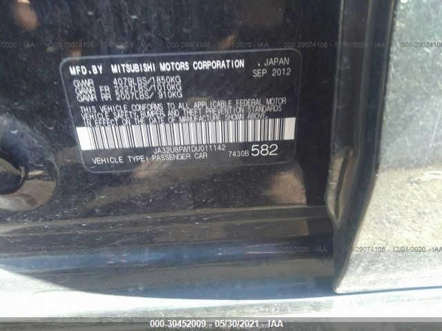 2013 MITSUBISHI LANCER GT JA32U8FW1DU011142