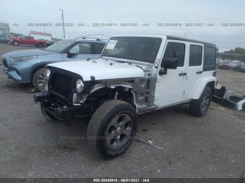 2018 JEEP WRANGLER JK UNLIMITED SAHARA 1C4BJWEG1JL832736