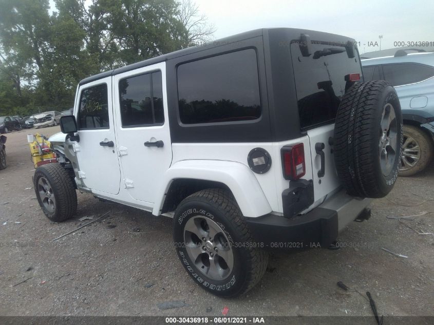 2018 JEEP WRANGLER JK UNLIMITED SAHARA 1C4BJWEG1JL832736