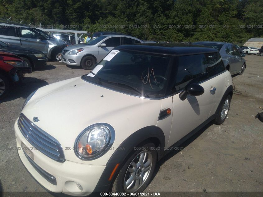2013 MINI COOPER HARDTOP WMWSU3C53DT375677