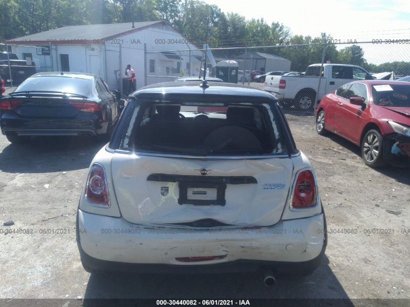 2013 MINI COOPER HARDTOP WMWSU3C53DT375677
