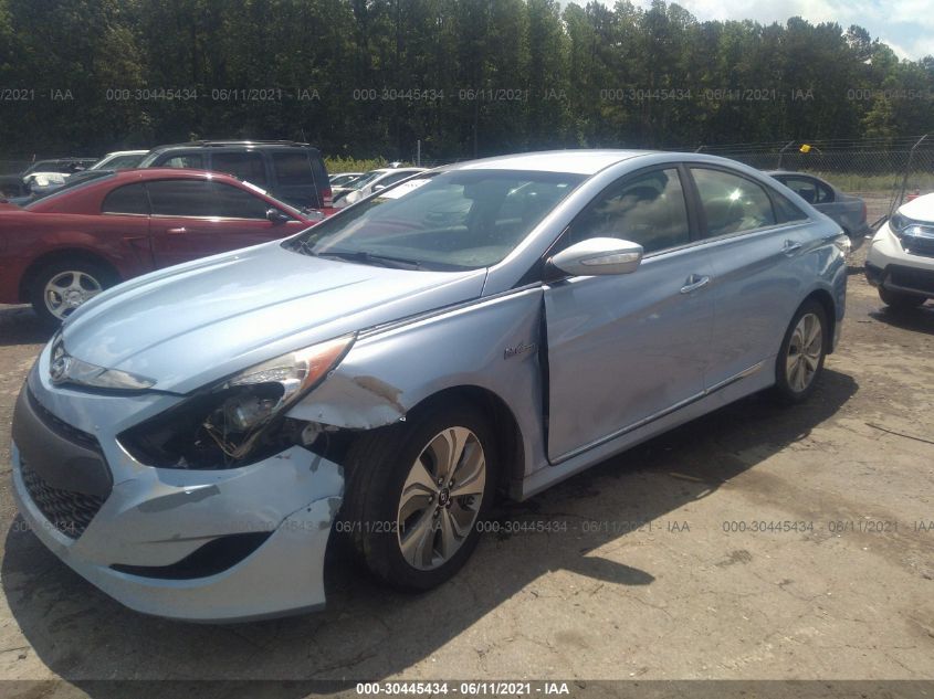 2013 HYUNDAI SONATA HYBRID LIMITED KMHEC4A43DA084932