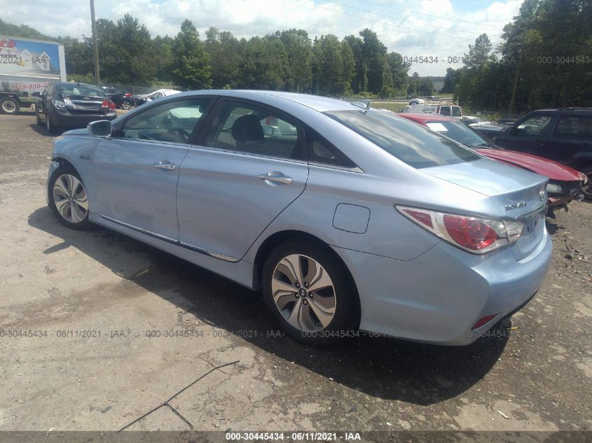 2013 HYUNDAI SONATA HYBRID LIMITED KMHEC4A43DA084932