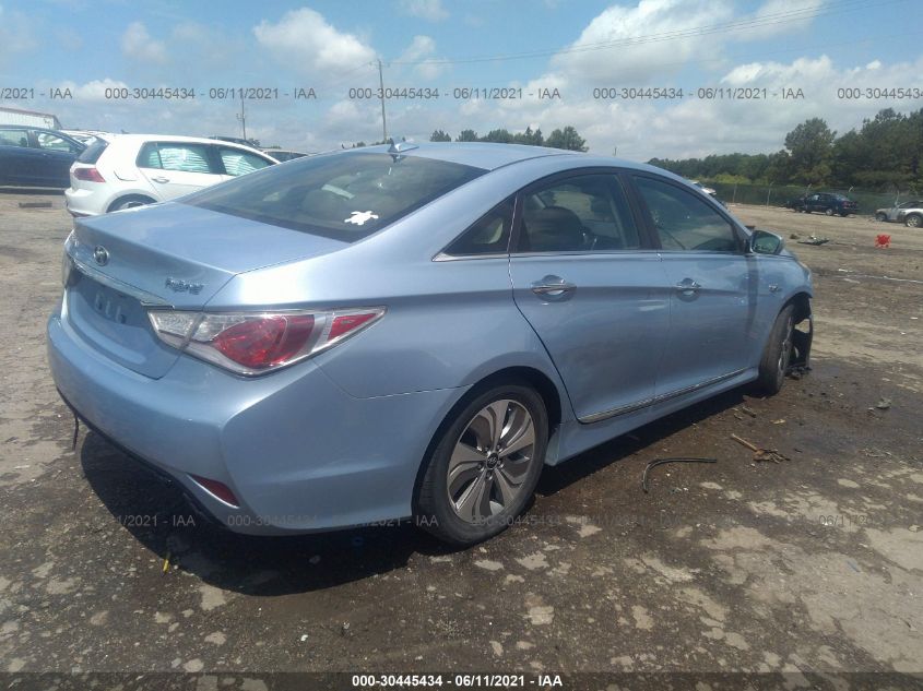 2013 HYUNDAI SONATA HYBRID LIMITED KMHEC4A43DA084932