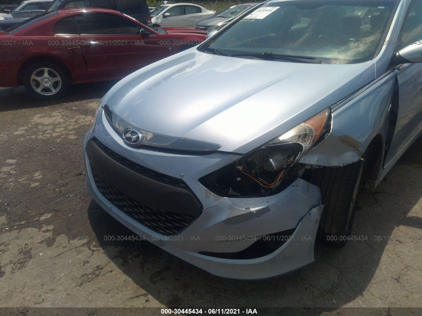 2013 HYUNDAI SONATA HYBRID LIMITED KMHEC4A43DA084932