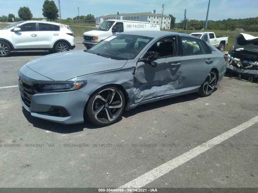 2021 HONDA ACCORD SEDAN SPORT SE 1HGCV1F4XMA019011