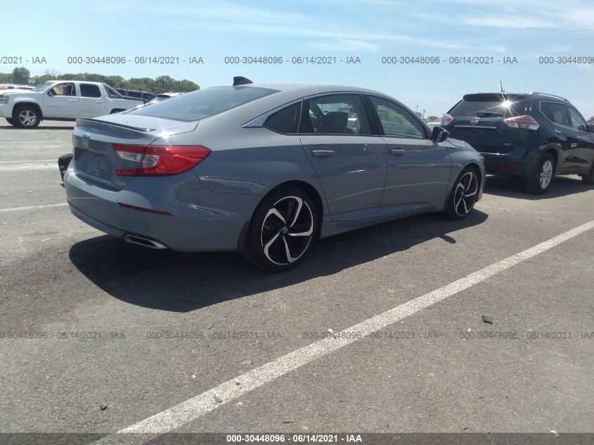 2021 HONDA ACCORD SEDAN SPORT SE 1HGCV1F4XMA019011