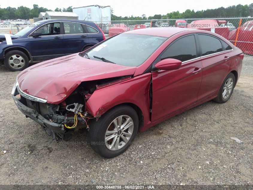 2013 HYUNDAI SONATA GLS 5NPEB4AC3DH765888