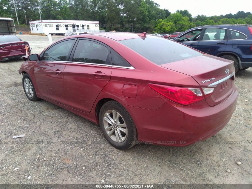 2013 HYUNDAI SONATA GLS 5NPEB4AC3DH765888