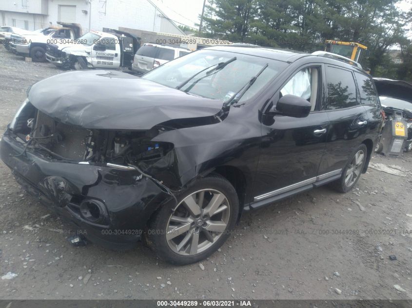 2014 NISSAN PATHFINDER PLATINUM 5N1AR2MM4EC611007
