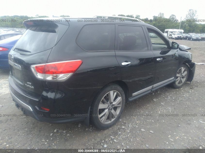 2014 NISSAN PATHFINDER PLATINUM 5N1AR2MM4EC611007