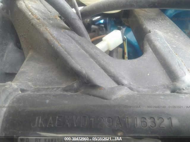 2009 KAWASAKI EX500 D JKAEXVD129A116321