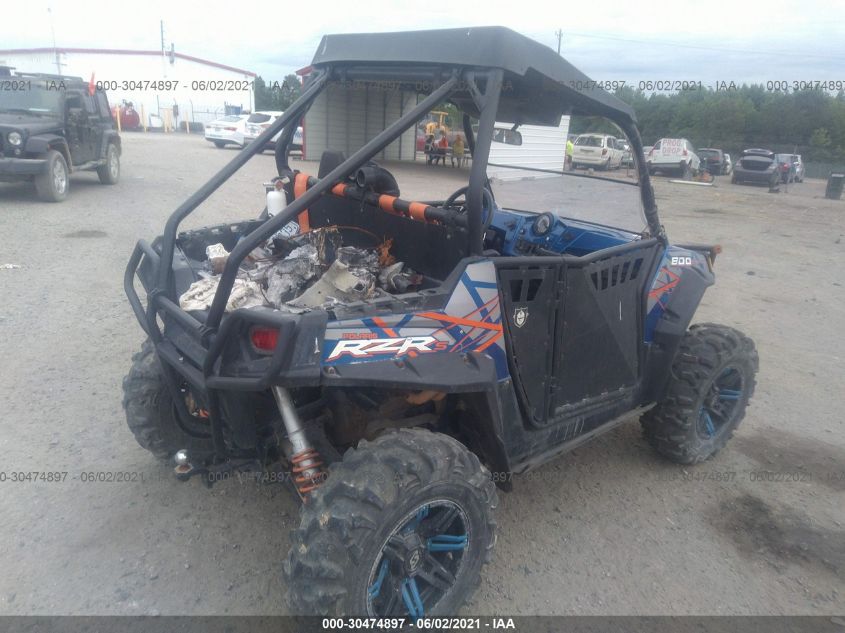 2013 POLARIS RZR 800 S 4XAVE76A0DB150255