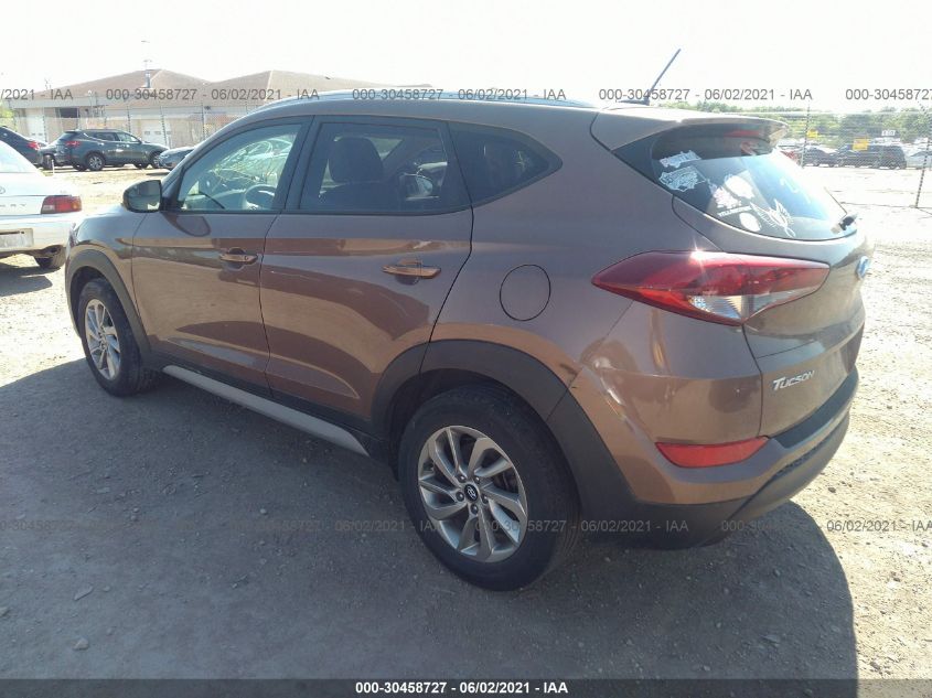 2017 HYUNDAI TUCSON SE KM8J3CA43HU521549