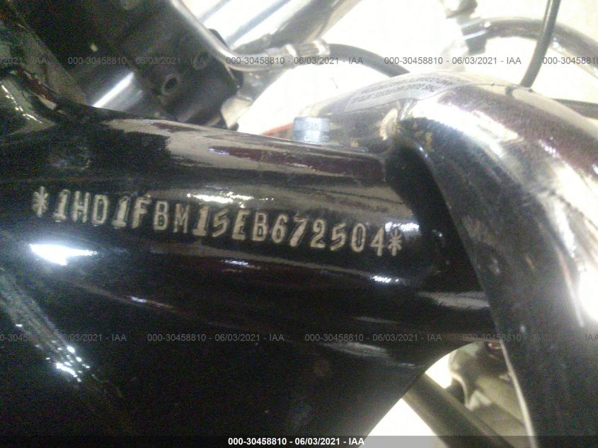 2014 HARLEY-DAVIDSON FLHR ROAD KING 1HD1FBM15EB672504