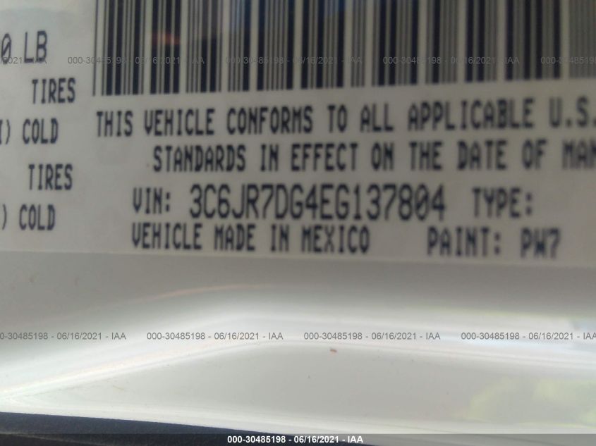 2015 RAM 1500 ST 3C6JR6DT9FG621962