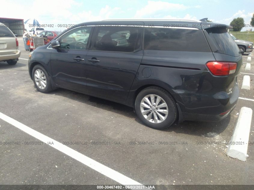 2015 KIA SEDONA EX KNDMC5C16F6023007