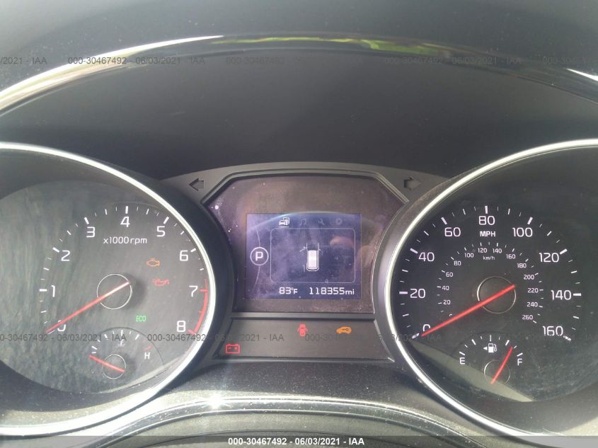 2015 KIA SEDONA EX KNDMC5C16F6023007