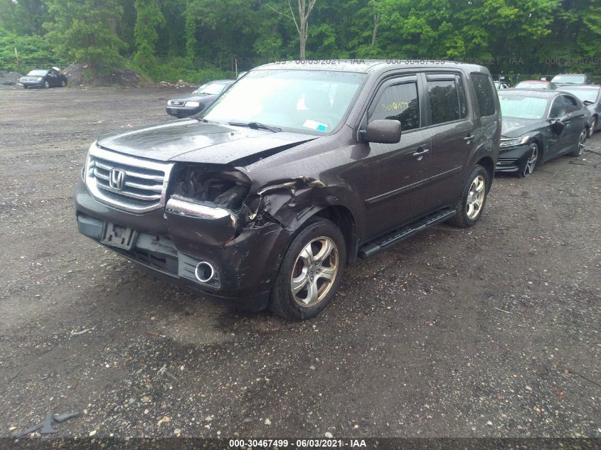 2013 HONDA PILOT EX-L 5FNYF4H59DB013653