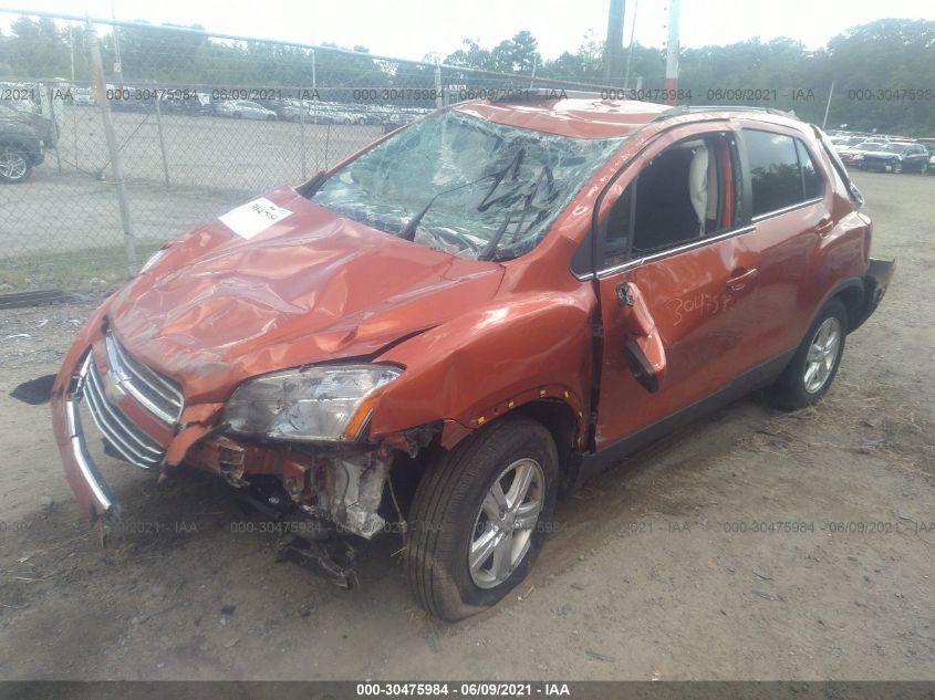 2015 CHEVROLET TRAX LT KL7CJRSB8FB078436
